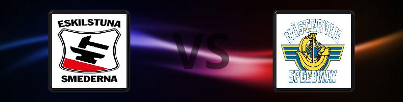 Eskilstuna Smederna - Västervik odds, speltips, resultat i Elitserien Speedway