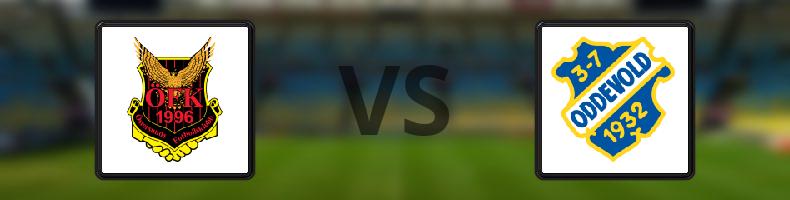 Östersunds FK - IK Oddevold odds, speltips, resultat i Superettan