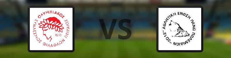 Olympiakos - AEP Paphos odds, speltips, resultat i Champions League