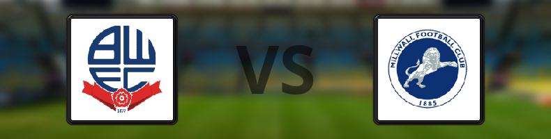 Bolton - Millwall odds, speltips, resultat i EFL Championship
