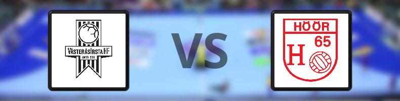 VästeråsIrsta HF - H 65 Höör odds, speltips, resultat i Handbollsligan damer