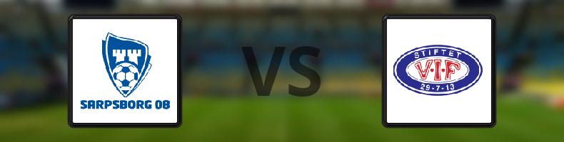 Sarpsborg 08 - Vålerengen odds, speltips, resultat i Eliteserien