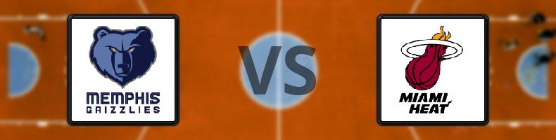 Memphis Grizzlies - Miami Heat odds, speltips, resultat i NBA