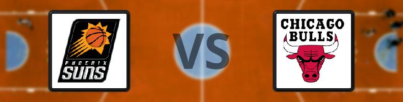 Phoenix Suns - Chicago Bulls odds, speltips, resultat i NBA