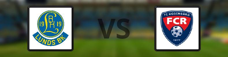 Lunds BK - FC Rosengård odds, speltips, resultat i Division 1