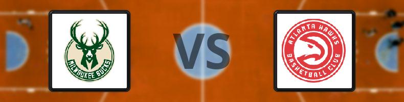 Milwaukee Bucks - Atlanta Hawks odds, speltips, resultat i NBA