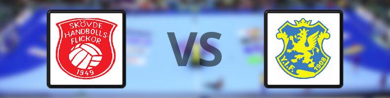 Skövde HF - Ystads IF HF odds, speltips, resultat i Handbollsligan damer