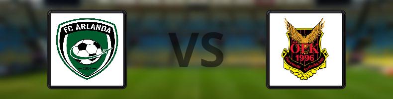 FC Arlanda - Östersunds FK odds, speltips, resultat i Svenska Cupen