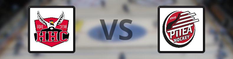 Hudiksvalls HC - Piteå HC odds, speltips, resultat i HockeyEttan