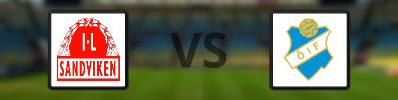 Sandvikens IF - Öster odds, speltips, resultat i Superettan