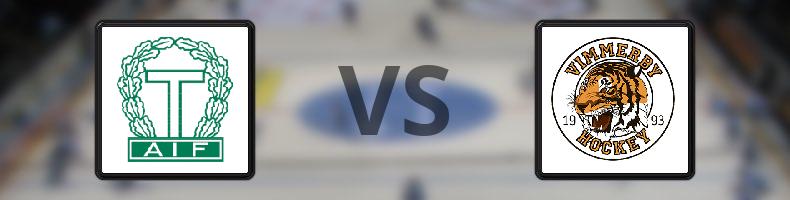 Tingsryd - Vimmerby HC odds, speltips, resultat i HockeyAllsvenskan