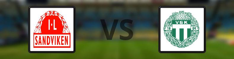 Sandvikens IF - Västerås SK FK odds, speltips, resultat i Superettan