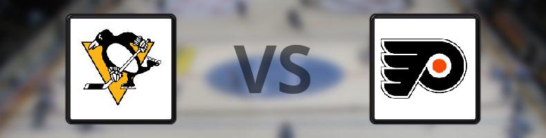 Pittsburgh Penguins - Philadelphia Flyers odds, speltips, resultat i NHL