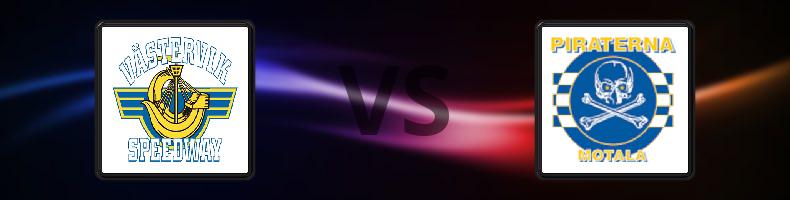 Västervik - Piraterna odds, speltips, resultat i Elitserien Speedway