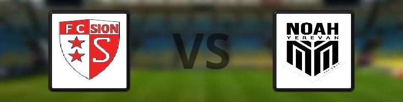 Sion - Noah Artsakh odds, speltips, resultat i Conference League