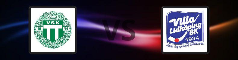Västerås SK - Villa Lidköping odds, speltips, resultat i Elitserien