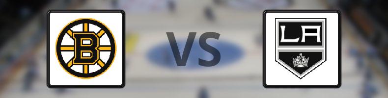 Boston Bruins - Los Angeles Kings odds, speltips, resultat i NHL