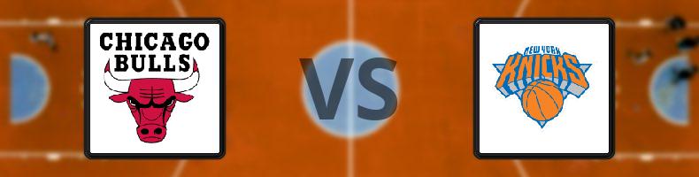 Chicago Bulls - New York Knicks odds, speltips, resultat i NBA