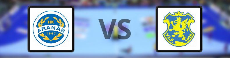 HK Aranäs - Ystads IF HF odds, speltips, resultat i Handbollsligan damer