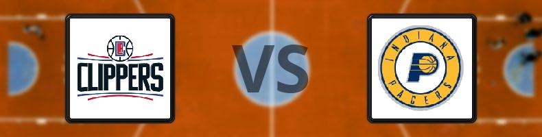 Los Angeles Clippers - Indiana Pacers odds, speltips, resultat i NBA