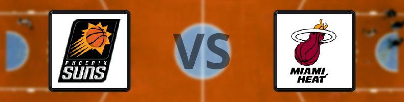 Phoenix Suns - Miami Heat odds, speltips, resultat i NBA