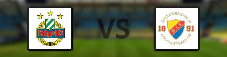Rapid Wien - Djurgården odds, speltips, resultat i Europa Conference League