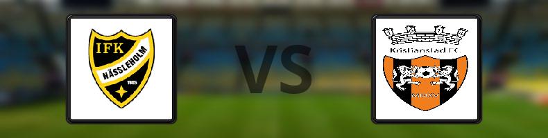 Hässleholms IF - Kristianstads FF odds, speltips, resultat i Division 1