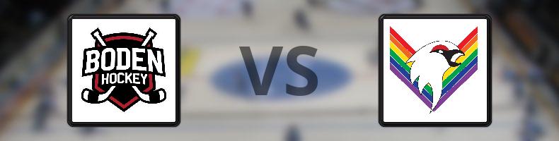Bodens HF - Kiruna IF odds, speltips, resultat i HockeyEttan