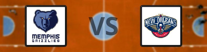 Memphis Grizzlies - New Orleans Pelicans odds, speltips, resultat i NBA