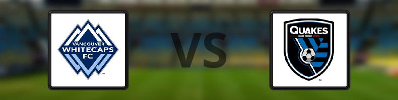 Vancouver Whitecaps - San Jose Earthquakes odds, speltips, resultat i MLS