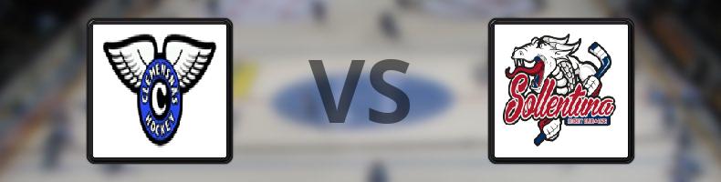 Clemensnäs HC - Sollentuna HC odds, speltips, resultat i HockeyEttan