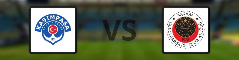 Kasimpasa - Gençlerbirligi odds, speltips, resultat i Süper Lig