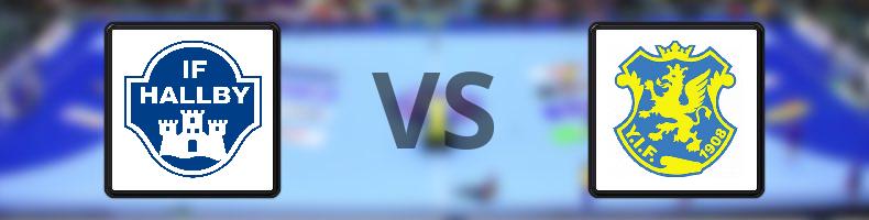 IF Hallby HK - Ystad odds, speltips, resultat i Handbollsligan herrar