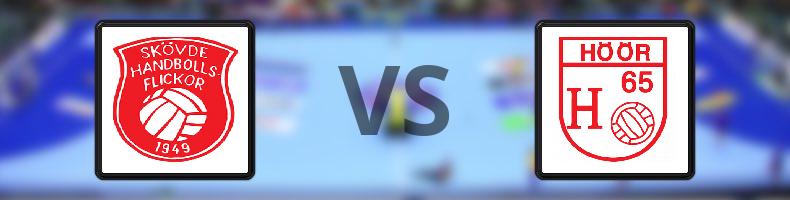 Skövde HF - H 65 Höör odds, speltips, resultat i Handbollsligan damer
