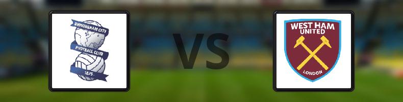 Birmingham - West Ham odds, speltips, resultat i EFL Championship