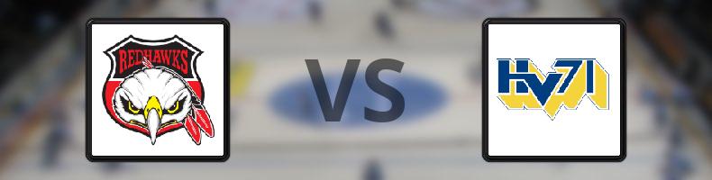 Malmö Redhawks - HV71 odds, speltips, resultat i SHL