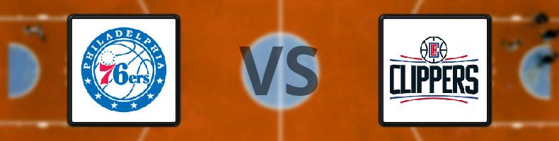 Philadelphia 76ers - Los Angeles Clippers odds, speltips, resultat i NBA