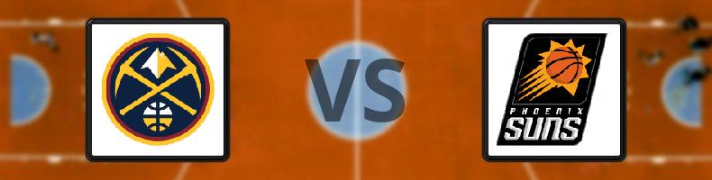 Denver Nuggets - Phoenix Suns odds, speltips, resultat i NBA