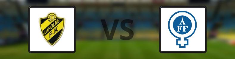 Laholms FK - Åtvidabergs FF odds, speltips, resultat i Division 1