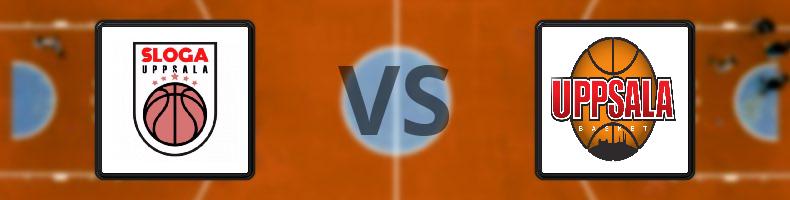 Sloga Uppsala - Uppsala Basket odds, speltips, resultat i Basketligan herrar