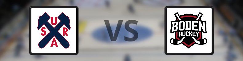 Surahammars IF - Bodens HF odds, speltips, resultat i HockeyEttan