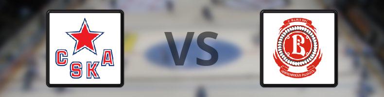 CSKA Moskva - Vityaz Podolsk odds, speltips, resultat i KHL