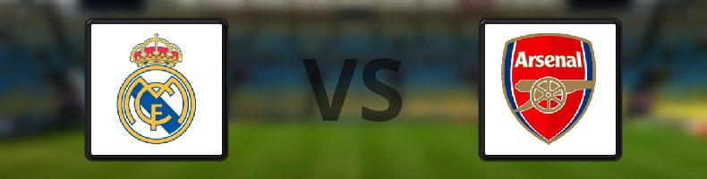 Real Madrid - Arsenal odds, speltips, resultat i Champions League