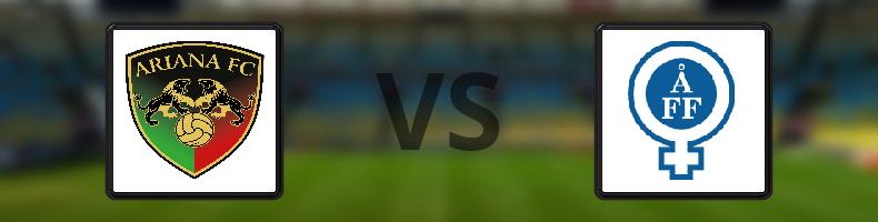 Ariana FC - Åtvidabergs FF odds, speltips, resultat i Division 1