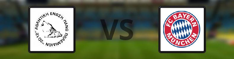 AEP Paphos - Bayern München odds, speltips, resultat i Champions League