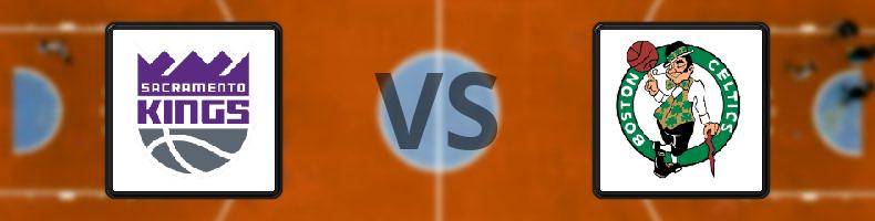 Sacramento Kings - Boston Celtics odds, speltips, resultat i NBA