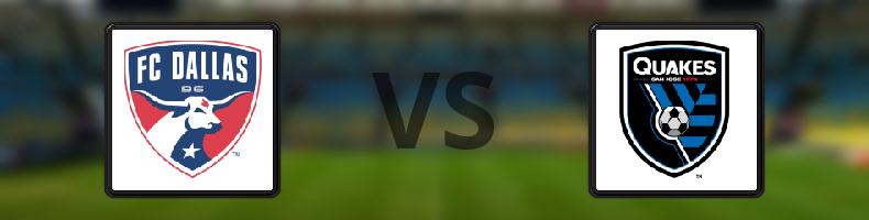 FC Dallas - San Jose Earthquakes odds, speltips, resultat i MLS