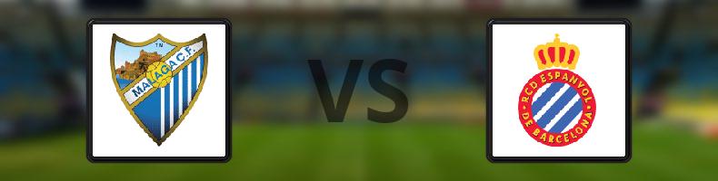 Malaga - Espanyol odds, speltips, resultat i La Liga