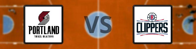 Portland Trail Blazers - Los Angeles Clippers odds, speltips, resultat i NBA