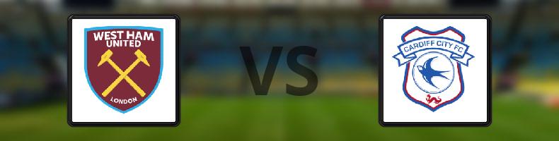 West Ham - Cardiff City odds, speltips, resultat i EFL Championship